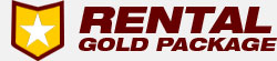 RENTAL PACKAGE: $35.00 (Gold)